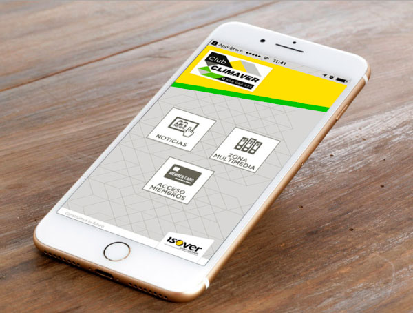 Isover lanza una App para miembros del Club Climaver