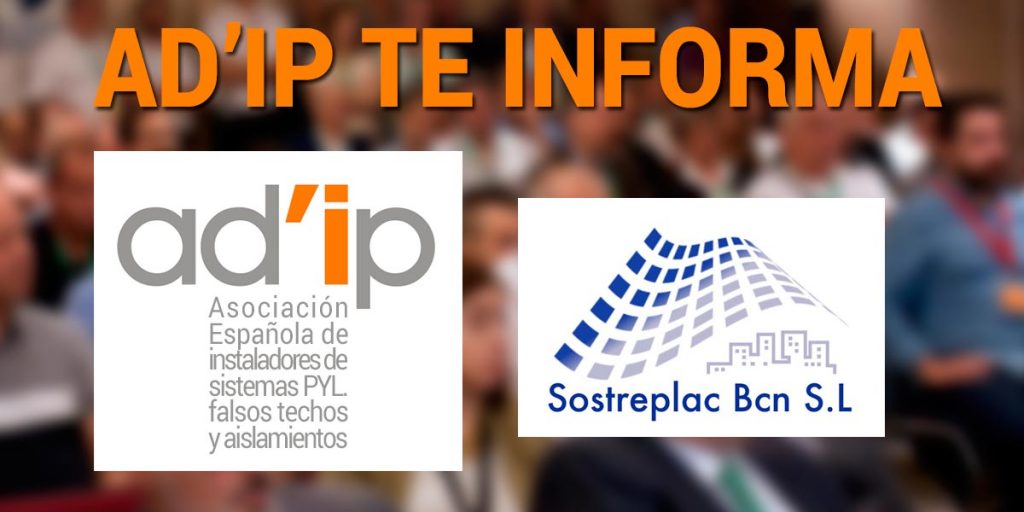 AD'IP Informa desde oficinas de Sostreplac