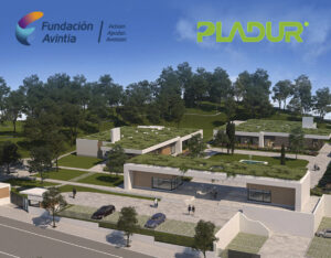 Pladur-se suma-al-proyecto-Casa-Avintia-recreación-exterior