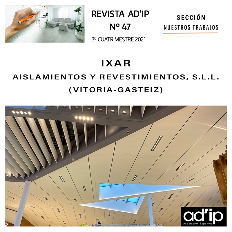 REVISTA-AD'IP-IXAR-Aislamientos-y-Revestimientos-800X800