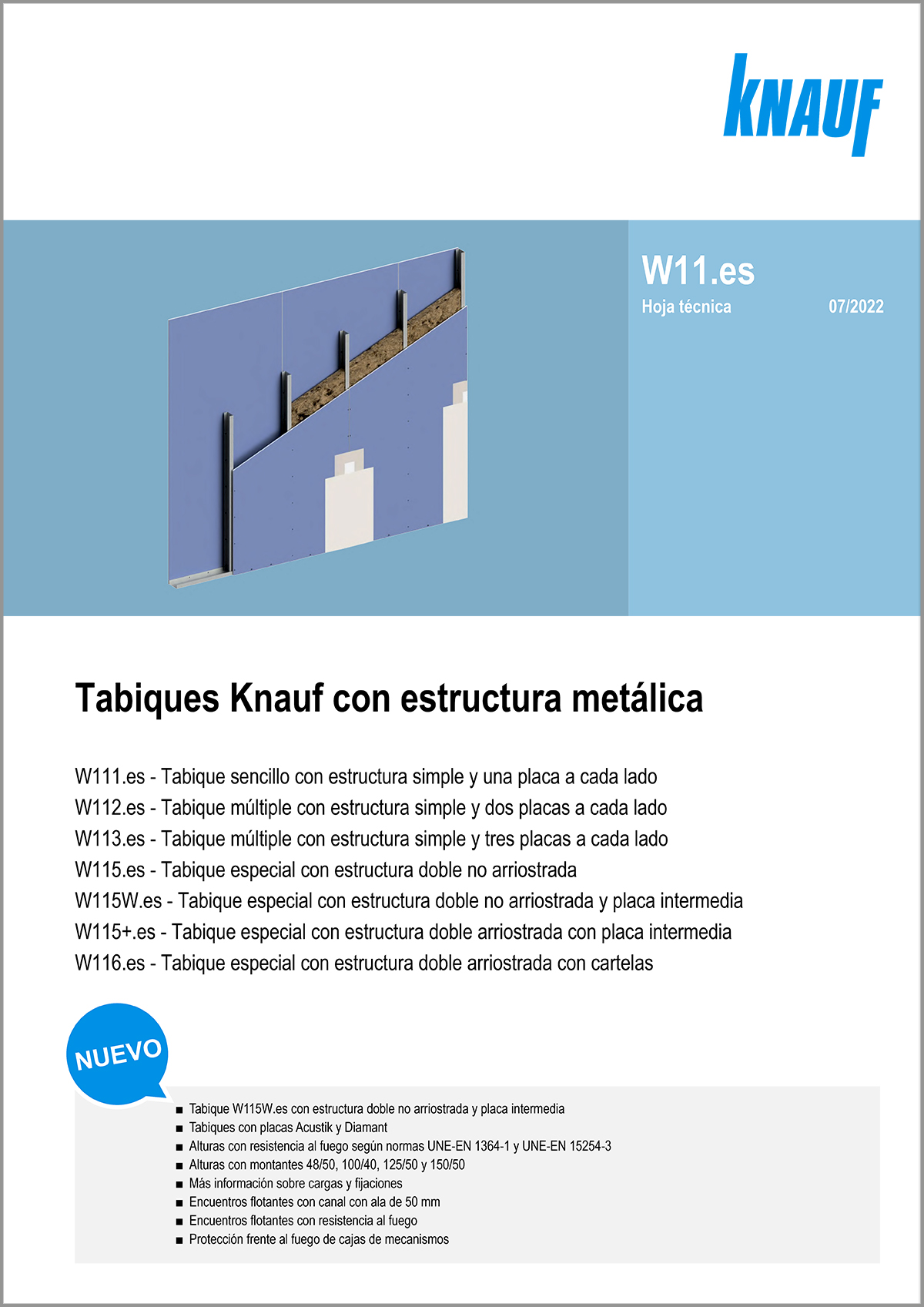 W11.es Tabiques con estructura metálica V13 01-07-2022