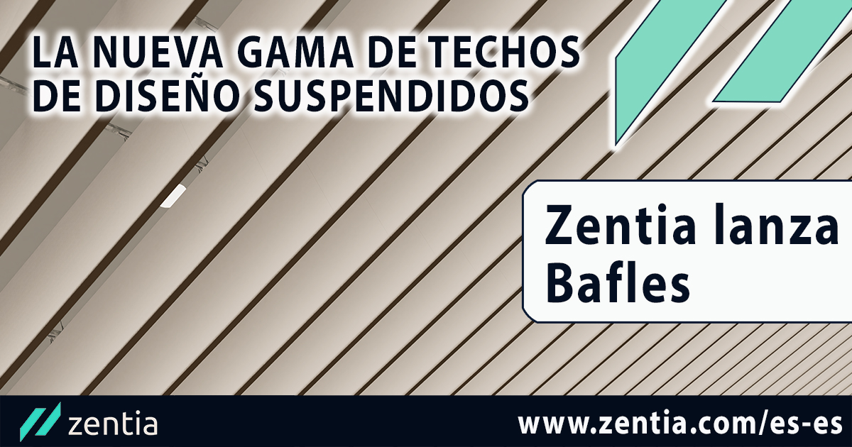 Zentia lanza Baffles AD'IP Asociación Española