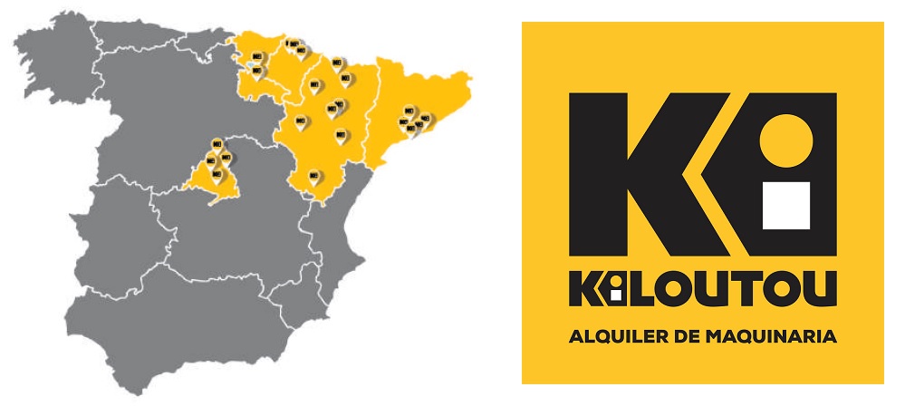 Mapa Kiloutou delegaciones