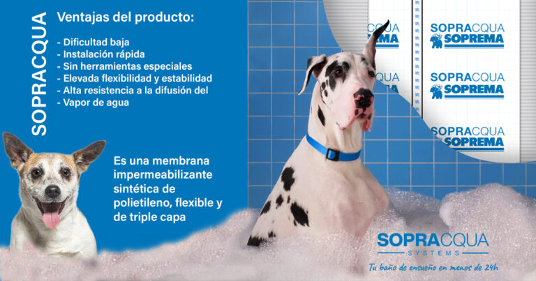 SOPREMA lanza Sopracqua Systems