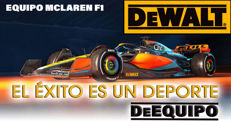 Potencia y rendimiento: DEWALT® y McLaren F1