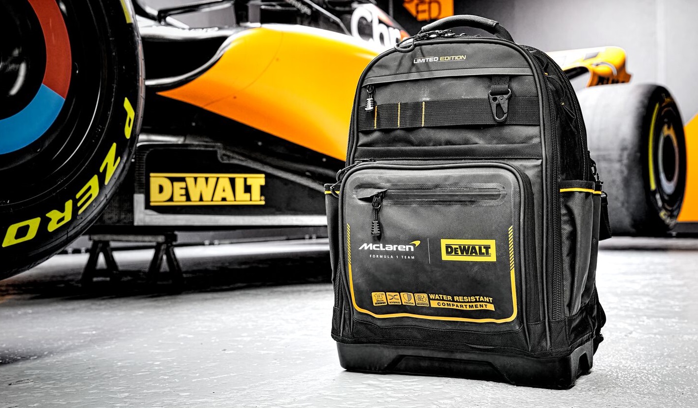 MOCHILA DEWALT MC LAREN