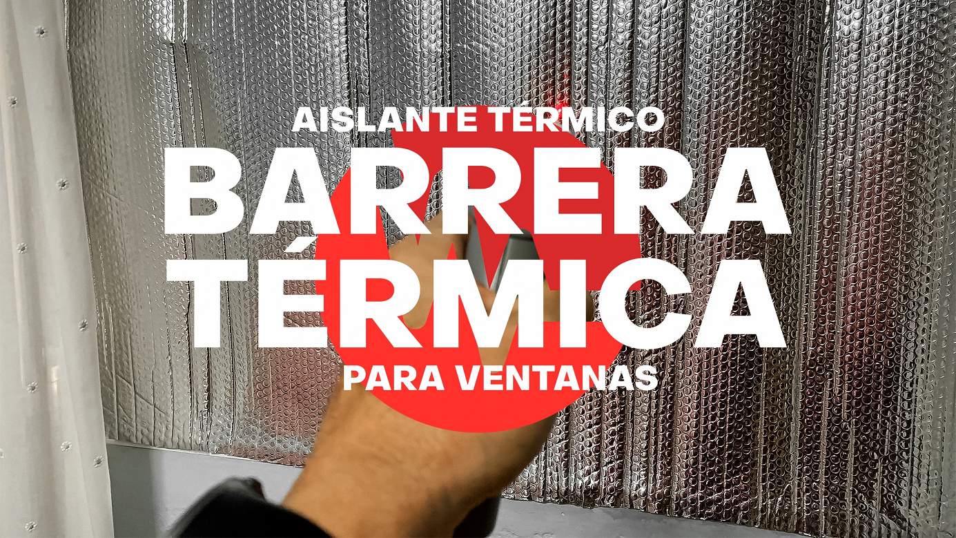 Barreras de aislamiento térmico reflexivo de aluminio