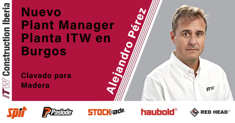 Alejandro Pérez, Plant Manager de ITW en Burgos
