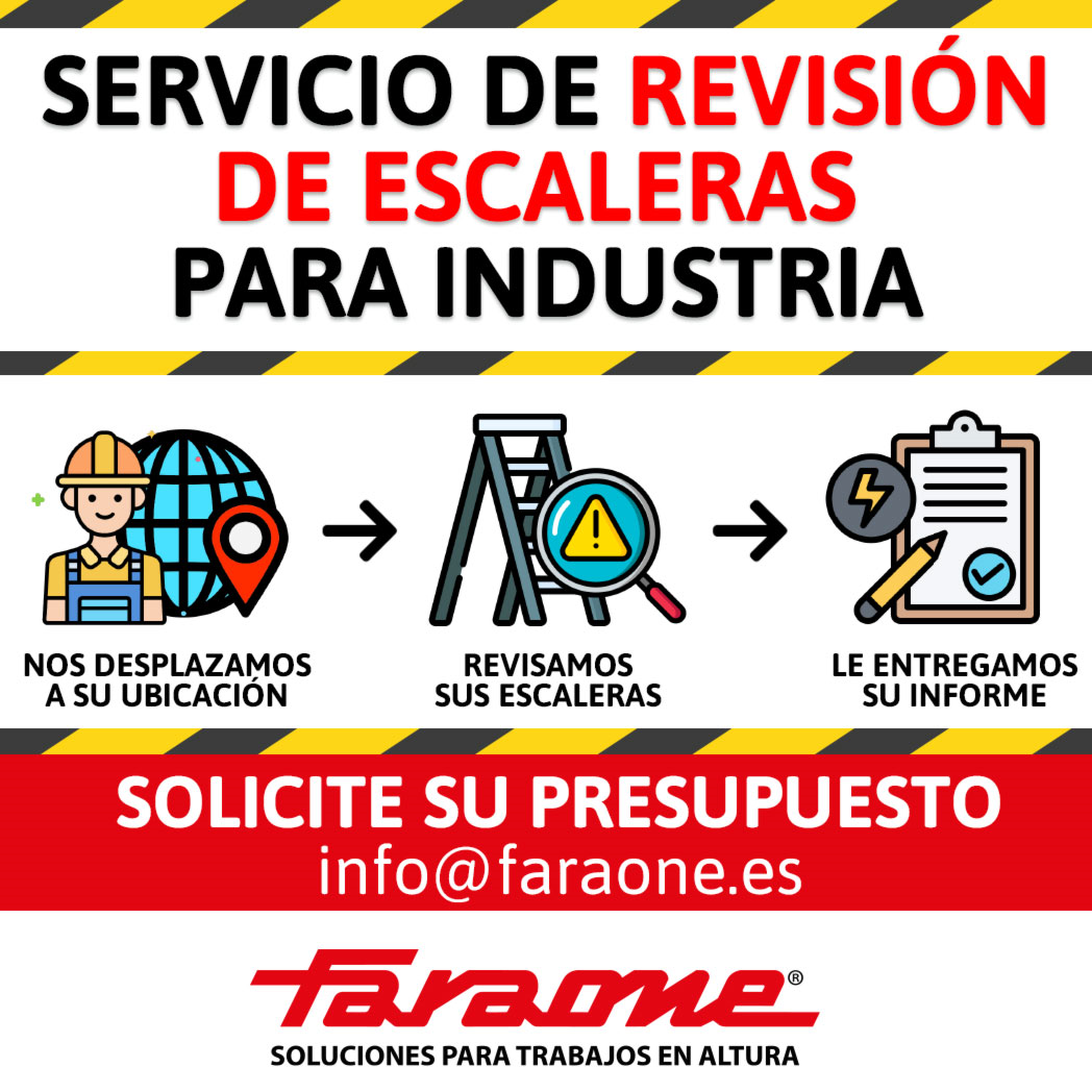 FARAONE - Servicio revisión escaleras