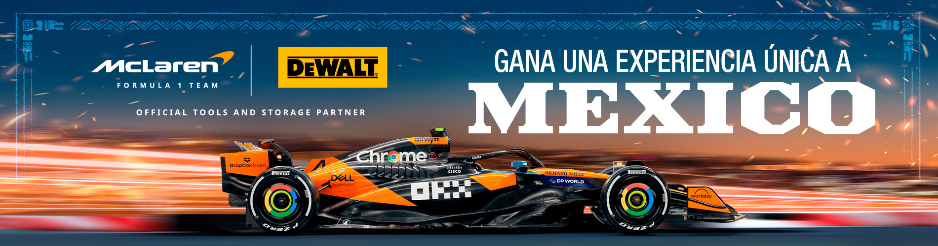 DEWALT. Experiencia McLaren en México
