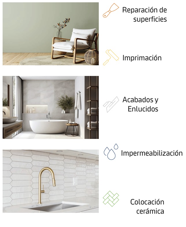 Gama para el Reformista Knauf