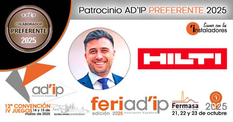 HILTI, Patrocinador AD’IP Colaborador Preferente 2025