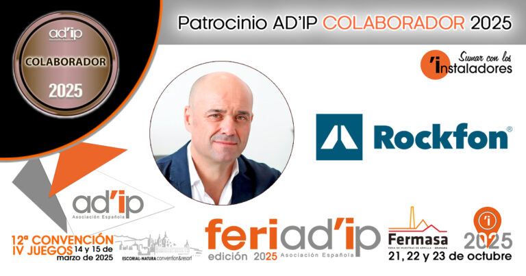 Rockfon, Patrocinador AD’IP Colaborador 2025