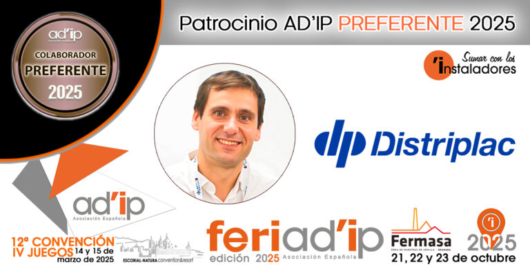 DISTRIPLAC, Patrocinador AD’IP Colaborador Preferente 2025