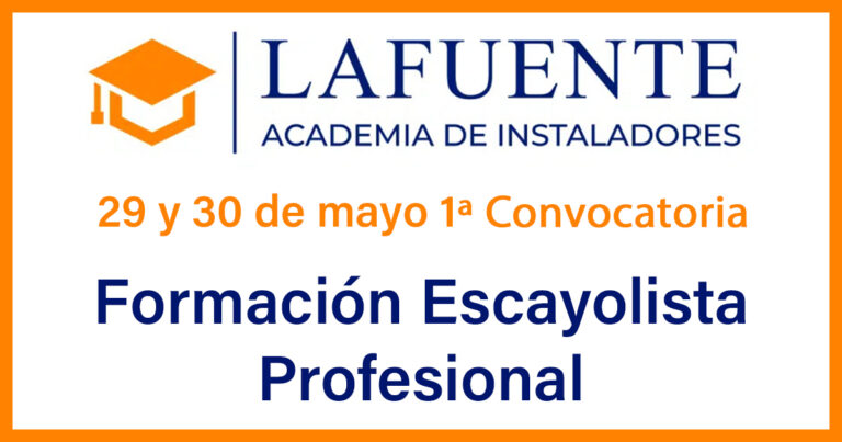 LAFUENTE, Formando a Instaladores