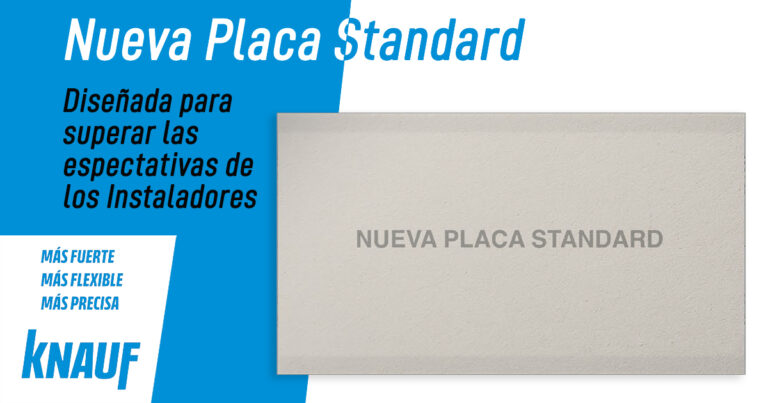 KNAUF: Nueva placa Standard