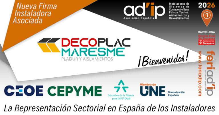 DECOPLAC MARESME, S.L. – Nueva Empresa Asociada