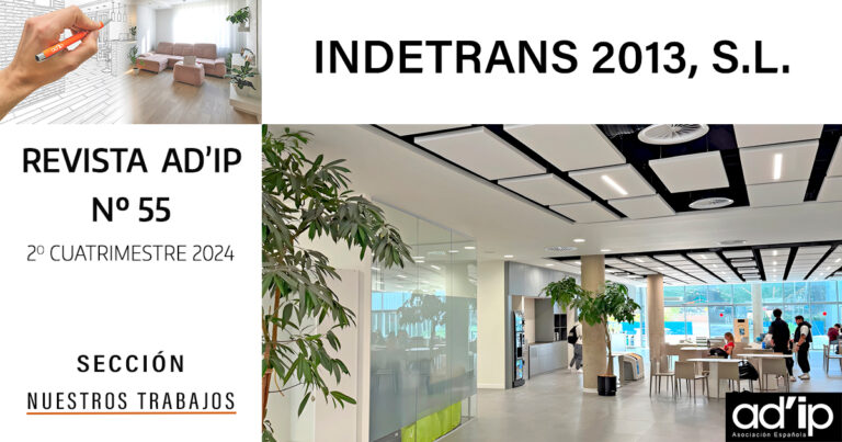 INDETRANS 2013, S.L.- Revista AD’IP N.º55 – Sección Nuestros Trabajos
