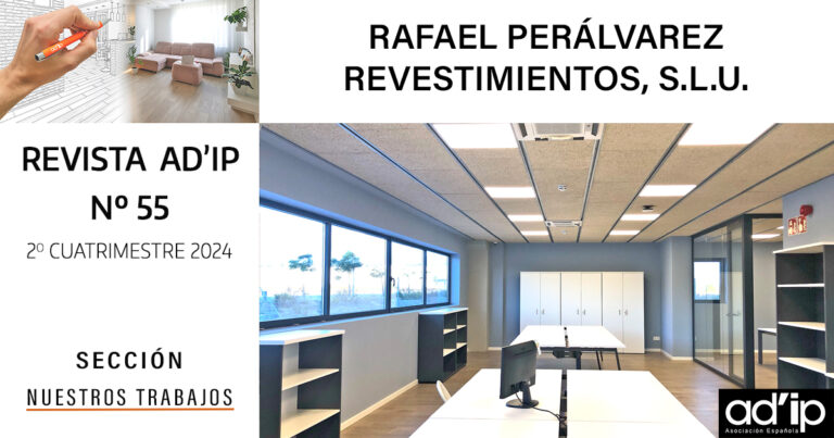 R. P. Revestimientos, S.L.U. – Revista AD’IP N.º55 – Sección Nuestros Trabajos