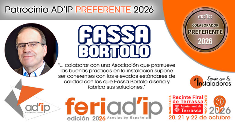 FASSA BORTOLO, Patrocinador AD’IP Colaborador Preferente 2026